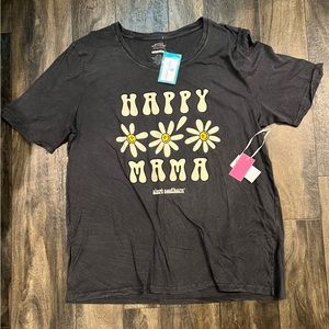 NWT Simply Southern “Happy Mama” Shirt One Size For All